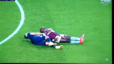 Nakamba performing a perfect tuck & roll for his gymnastics class