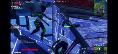 Bankteller reaction to killing clix game 12 (putting him in 33rd)