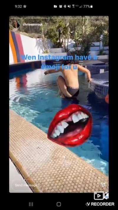 I love how there's always a hint of a nip slip in her stories