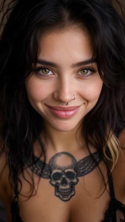 Raven Goes Live: Tattoo Tease Turns to Full Slut Confession