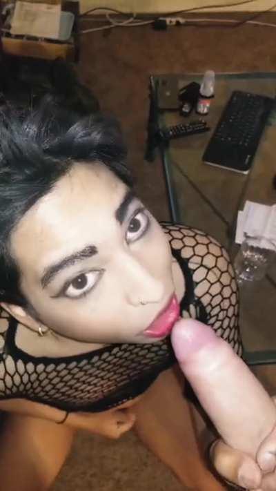 on my knees where I belong