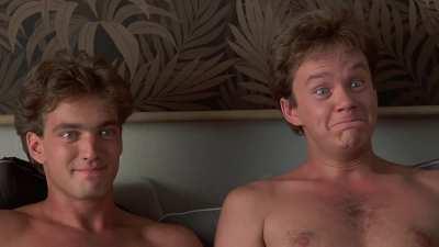 Barbara Crampton and Kathleen Kinmont - Fraternity Vacation