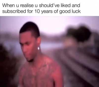 I should’ve listened 😭