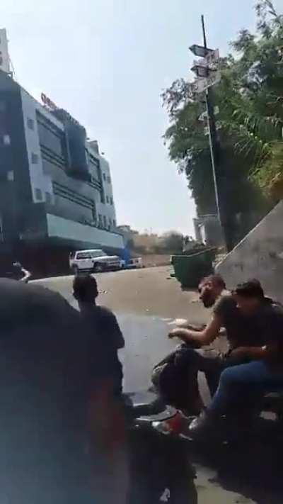 Shooting at the center again today