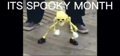 It’s spooky month