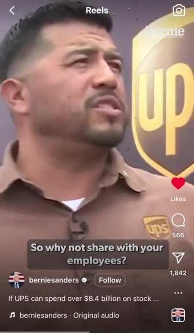 Bernie Sanders Instagram