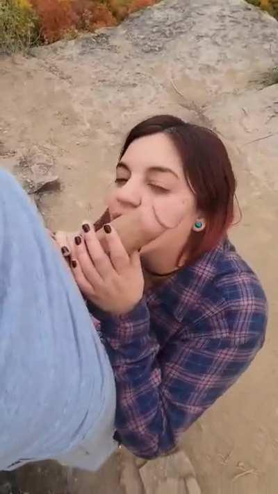 He's got a stellar cock to gag on