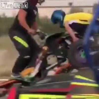 Trying to show off on a VTT