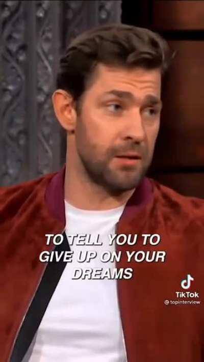 John Krasinski (and mother too) 👑, don't think it's been posted