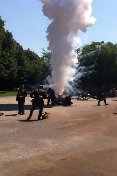 Cannon reload goes wrong