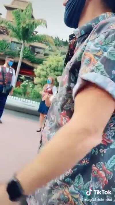 Man child at Disneyland