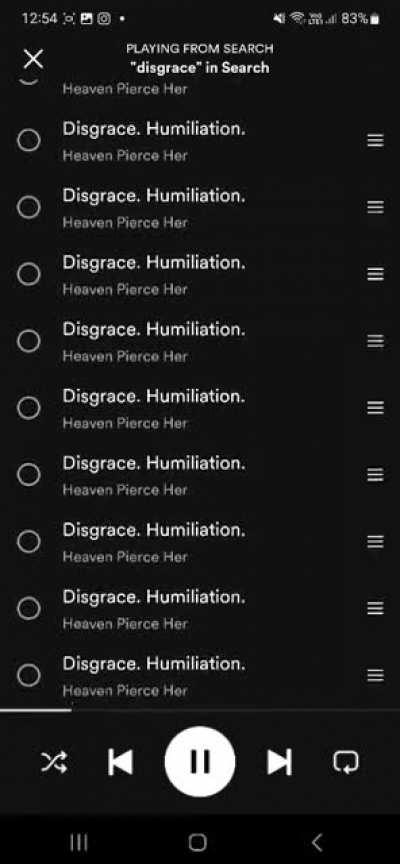 how it feels to fail a P rank by missing a random filth