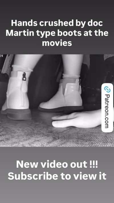 Hand Crush under Boots