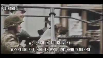 SS marschiert in feindesland [Teufelslied]