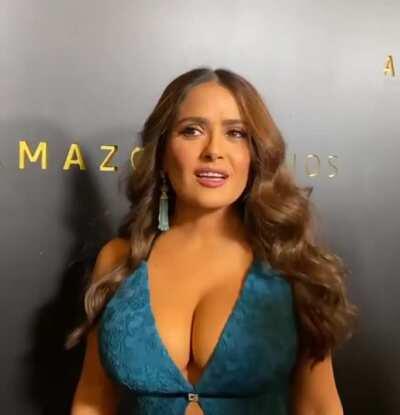 Salma Hayek - Golden Globes