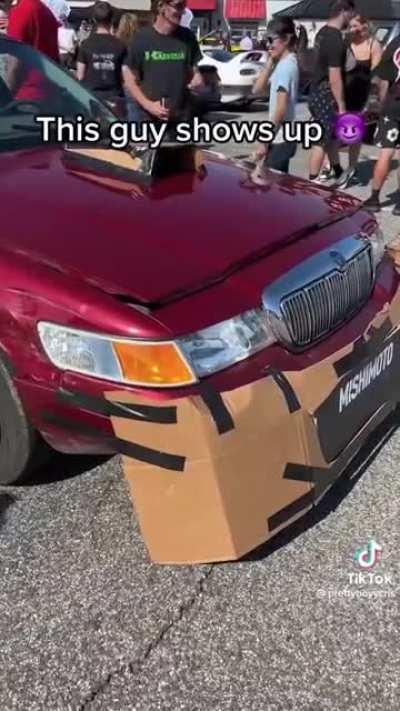 Everyone thought they had the best car until…. Vergil shows up with a car he stole from Dante.