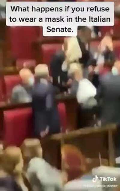 Italians are crazy cool person.