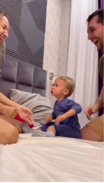 Small child has more common sense than the “adult” parents