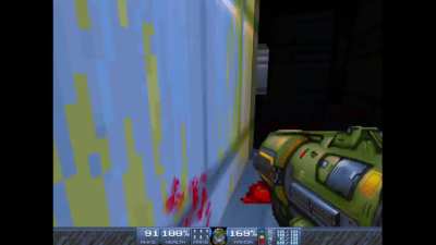 Head canon: Asuka was playing Doom! :D