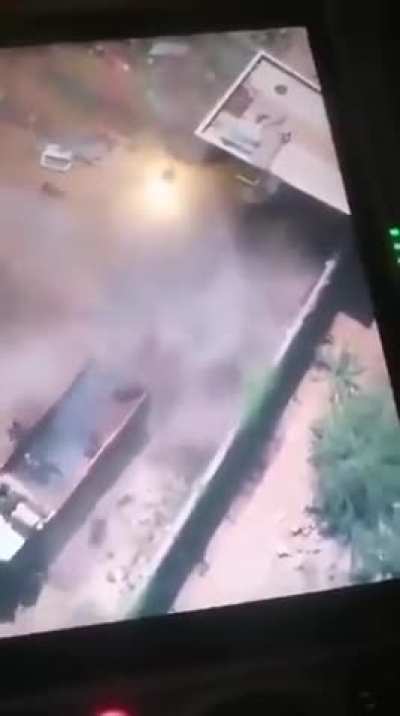 Group of RSF rebels targeted by a Sudanese Army drone while praying 