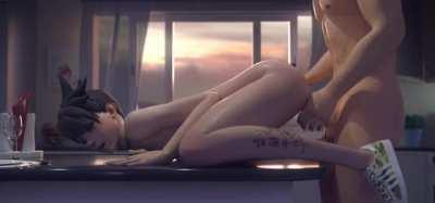 Bent over a desk [HydraFXX]