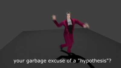 Pyro: *proves his innocence with the exact evidence that was presented at the time* Turkey Tom: