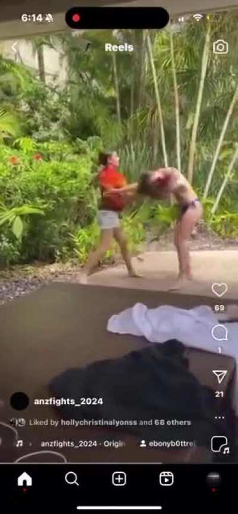 Girl gets nose broken