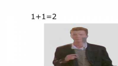 Rick Astley teaches you math
