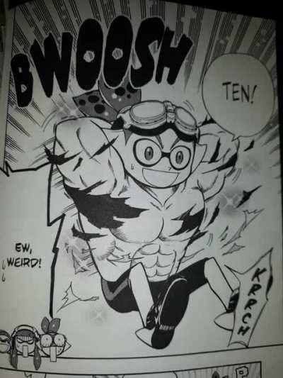 I was reading the manga when I found this image and, well, I just had to make the reference...