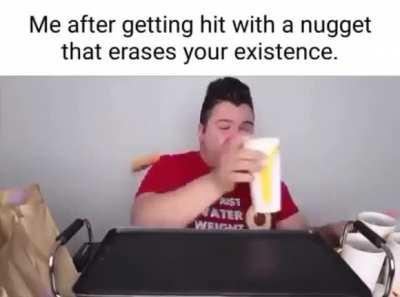 Chicken Nuggets of Erasure, taste of existentialism included!