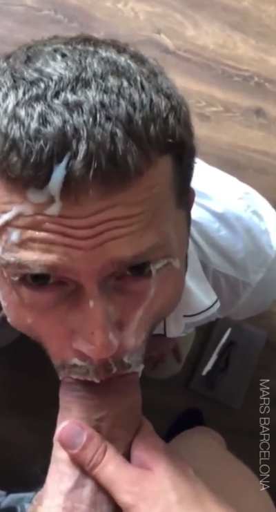 big dick cum facial
