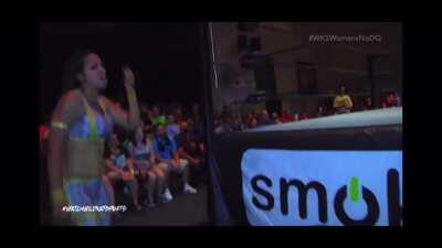 Saraya vs Ruby Raze vs Savannah Evans crotchings highlights