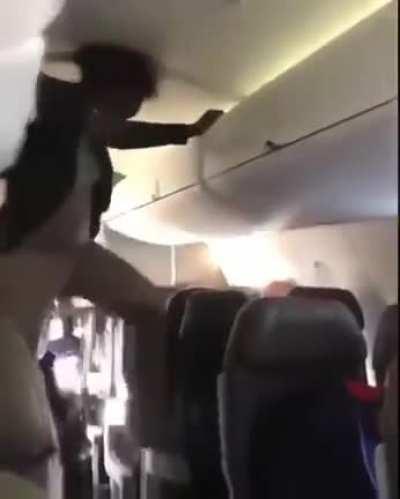 Takin mother fuckin drugs on a mother fuckin plane