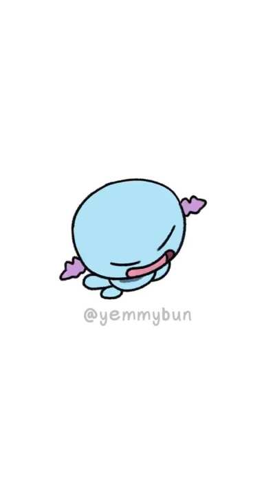 I made an animated Wooper interactive video [OC]