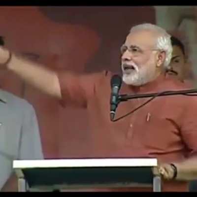 Modi ji giving gyan as per his fake degree’s standard