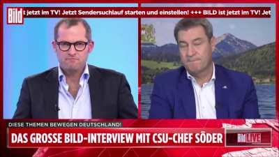 Söder hat volles Vertrauen in den Sieg von Laschet :)