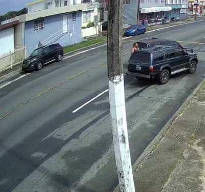 Road rage miscalculation