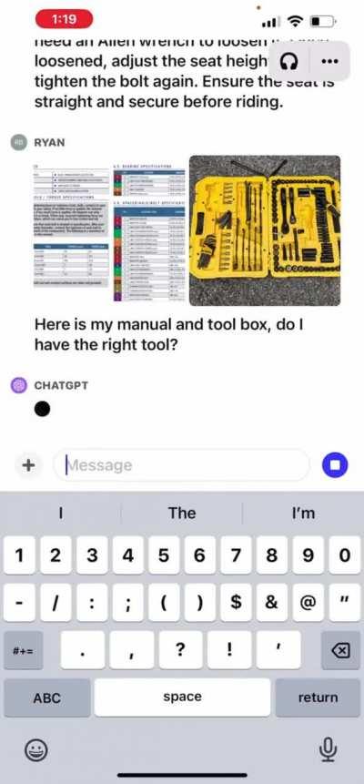 Chatgpt can now see, hear and talk! Multimodality is finally here 🔥