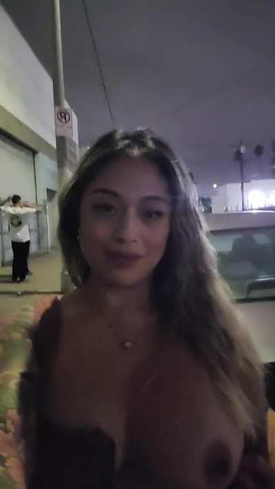 when you're at the brewery and the boobs need a lil breather