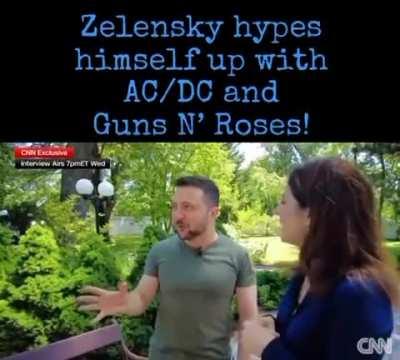Zelensky on his preferences in music
