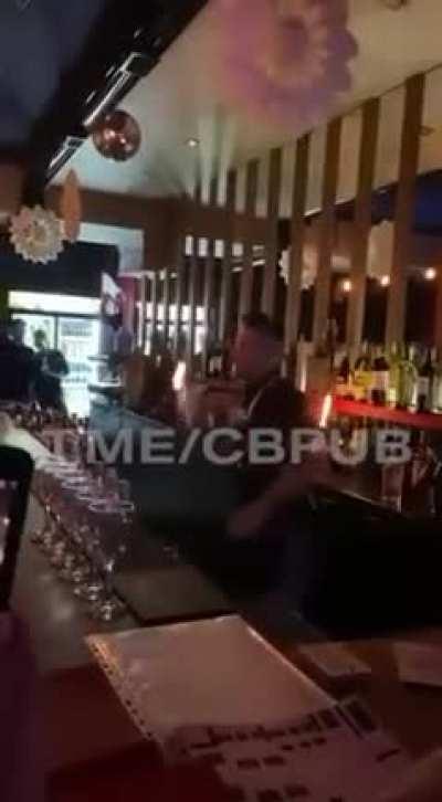 Bartenders trick gets out of hand