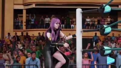 In honor of their upcoming stream, here's TakaMori's team entrance in WWE 2K19