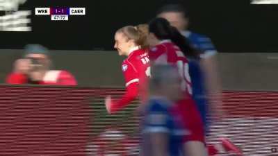 Wrexham [2] - 1 Cardiff City - Katie Barker 47'