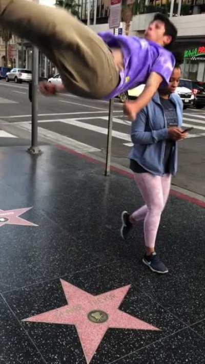 Even the storm trooper cringed!