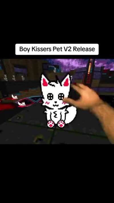 what all guys want more? pet and kiss some fur carts