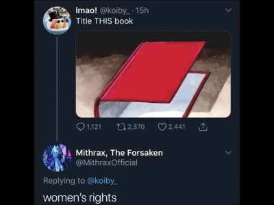 I agree with him on this one