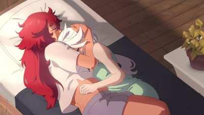 [ink-gmbt] [Gundam G-Witch] Sulemio Cuddling fan animation