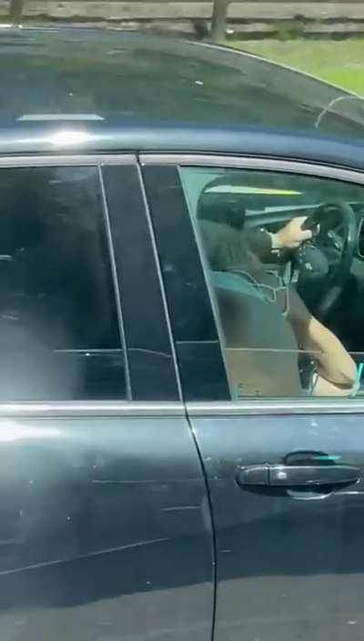 Getting head while driving 