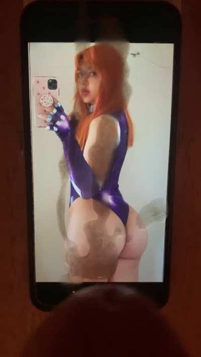 Thick bubble butt Asian made me explode