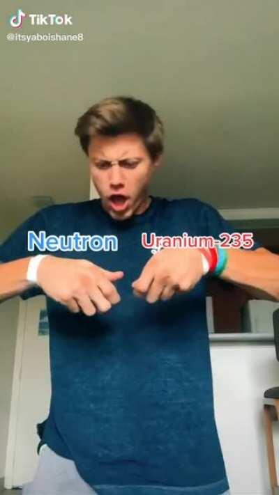 Uranium-235 looking kinda sus.